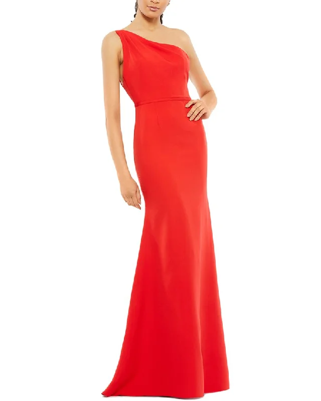 Trendy Looks On Sale Romantic Detailing Mac Duggal Sheath Gown