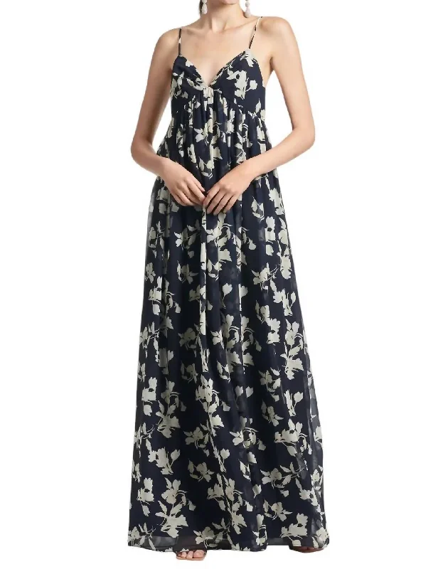 Fashion Sale Subtle Sophistication Jessica Gown In Navy Venetia Petal