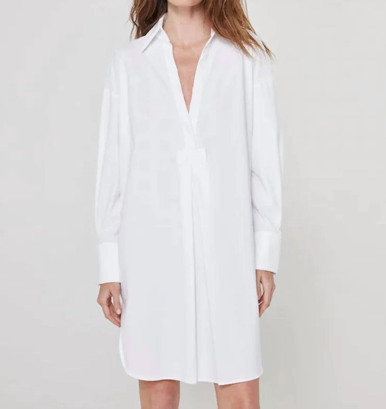 Insane Discount Onslaught Alluring Design Sag Harbor Shirt Dress In White