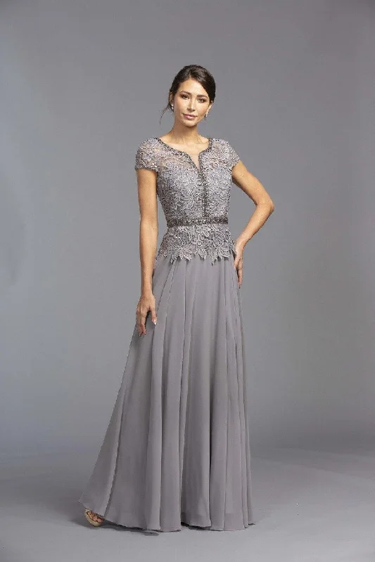 Chic Styles Feminine Elegant Long Mother of the Bride Dress Sale