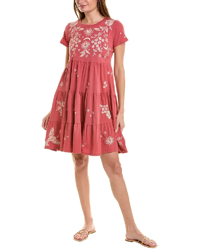 The Latest Fashion Trends Casual Chic Johnny Was Oleander T-Shirt Dress